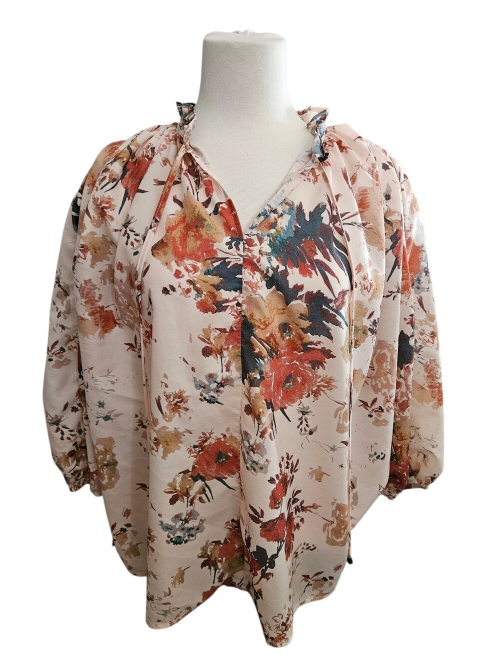 Fall Floral Entro Medium Top